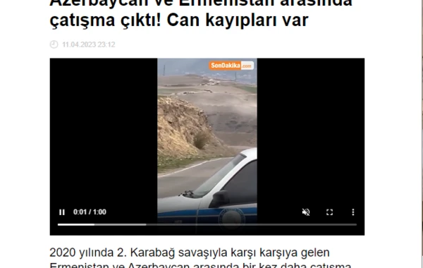 Ermənistanın Azərbaycana qarşı törətdiyi TƏXRİBAT TÜRKİYƏ MƏTBUATINDA - FOTO