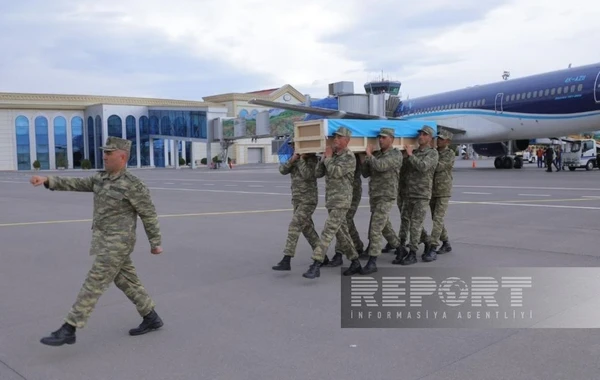 Тело шехида Сабухи Тагиева доставлено в Нахчыван - ОБНОВЛЕНО + ФОТО