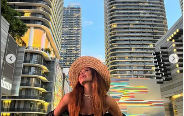 Günelin Mayami istirahətindən GÖRÜNTÜLƏR - FOTO