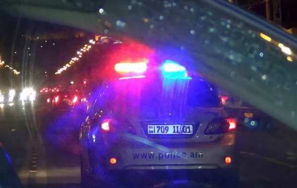 İrəvanda Azərbaycan bayrağını yandıran təxribatçı saxlanılıb