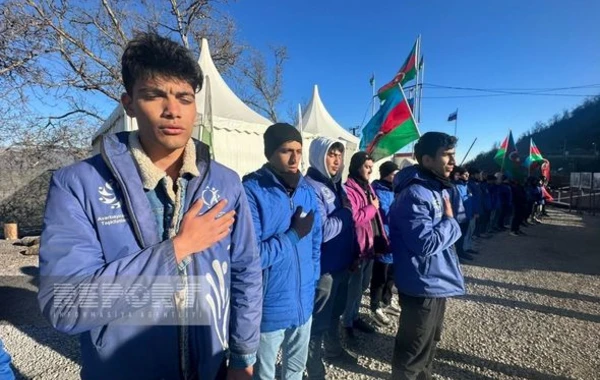 Акция протеста на дороге Ханкенди - Лачын продолжается уже 125 дней - ФОТО