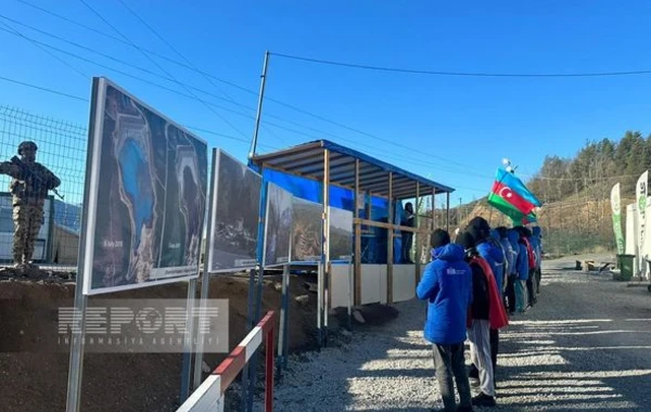 Акция протеста на дороге Ханкенди - Лачын продолжается уже 125 дней - ФОТО