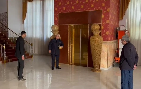 FHN məşhur şadlıq sarayının liftini bağladı - FOTO/VİDEO
