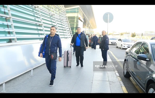 İrəvandan qayıdan Azərbaycan atletləri Gürcüstandan Azərbaycana yola salınıblar - FOTO