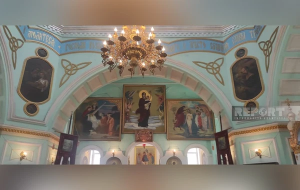 Gəncədə yaşayan xristianlar Pasxa bayramını qeyd edirlər - FOTO