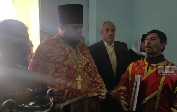 Gəncədə yaşayan xristianlar Pasxa bayramını qeyd edirlər - FOTO