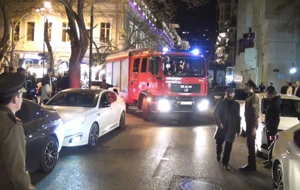 FHN “Fəvvarələr meydanı” ərazisində təlim keçirdi - FOTO/VİDEO
