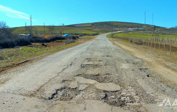 Yevlax-Zaqatala yolunun bir hissəsi yenidən qurulur - FOTO/VİDEO