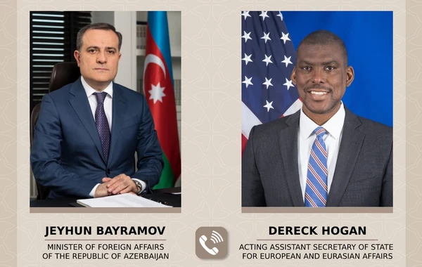 Azərbaycan XİN başçısı ABŞ dövlət katibinin köməkçisi ilə telefonla danışıb