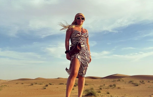 Xatirə İslamın ailəsi ilə Dubay və Safari istirahətindən görüntülər - VİDEO