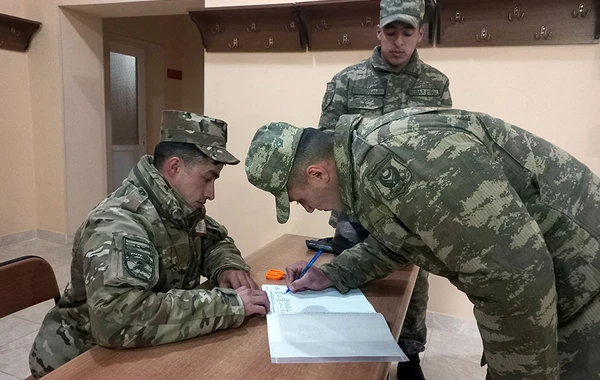 Проводятся учебные сборы военнообязанных - ФОТО