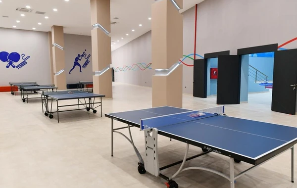 Prezident və xanımı Neftçala Olimpiya İdman Kompleksinin açılışında iştirak ediblər