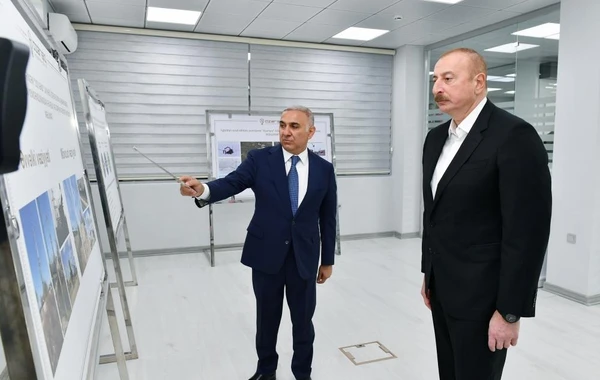 İlham Əliyev “Azərişıq” ASC-nin Salyan Rəqəmsal İdarəetmə Mərkəzinin açılışını edib - FOTO - YENİLƏNİB