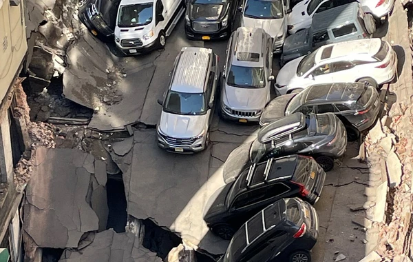 Nyu-Yorkda parkinq binası uçdu: Ölən və yaralananlar var - DƏHŞƏTLİ GÖRÜNTÜLƏR
