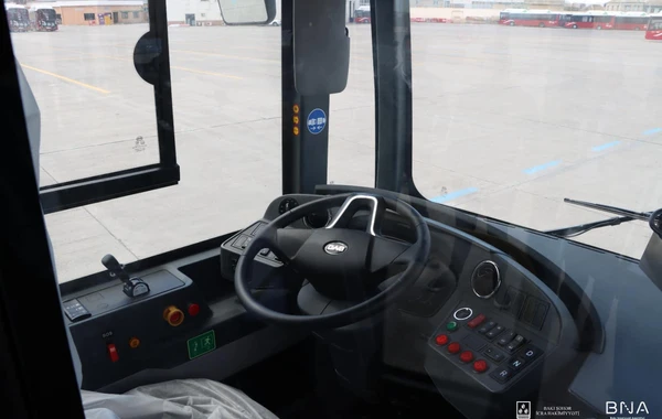 Bakıda İLK - Elektrik mühərrikli avtobus gətirildi - FOTO
