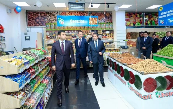 “Bolmart” supermarketlər şəbəkəsinin Naxçıvan filialı açıldı - FOTO/VİDEO