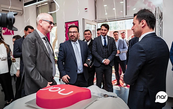 Naxçıvanda “Nar”ın yeni mağazası təqdim edildi - FOTO