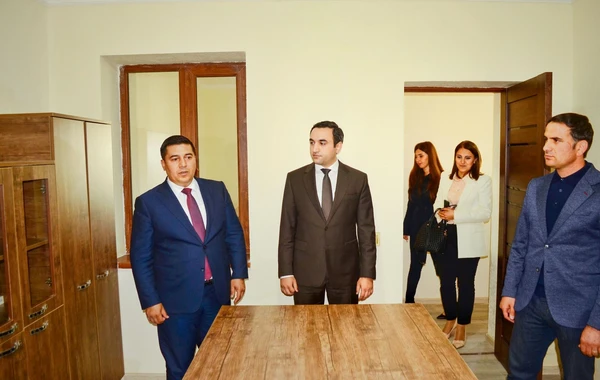 Talış kəndində Ailə Sağlamlıq Mərkəzi fəaliyyətə başlayıb - FOTO