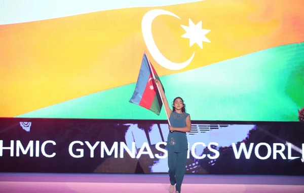 Bakıda bədii gimnastika üzrə Dünya Kubokuna start verilib - FOTO