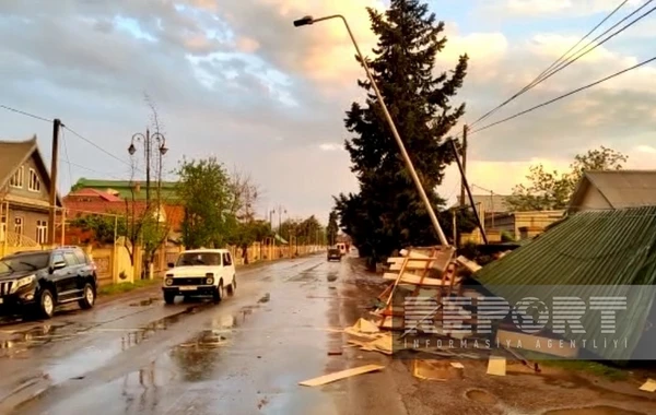 Azərbaycanda magistral yolda hərəkət bərpa edildi - FOTO - YENİLƏNİB