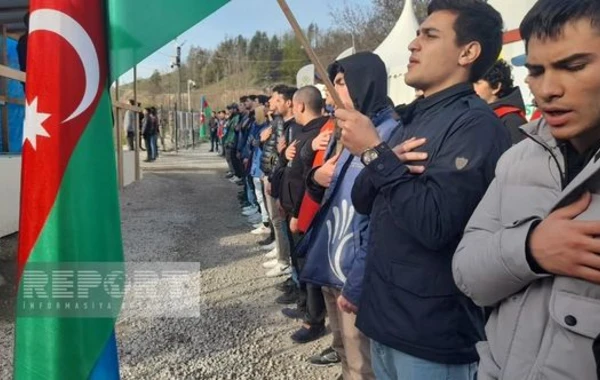 Акция протеста на дороге Ханкенди - Лачын продолжается уже 134 дня - ФОТО