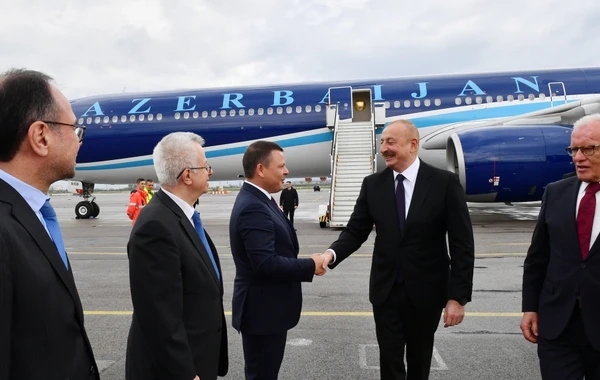 Prezident İlham Əliyev Bolqarıstanda işgüzar səfərdədir - FOTO