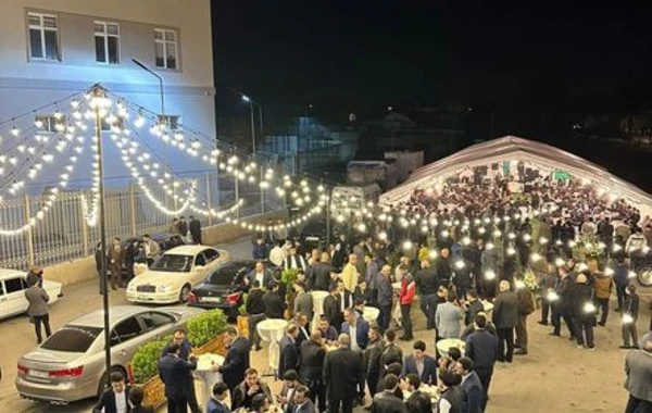 Xalq artistinin oğlunun toyu oldu - FOTO/VİDEO