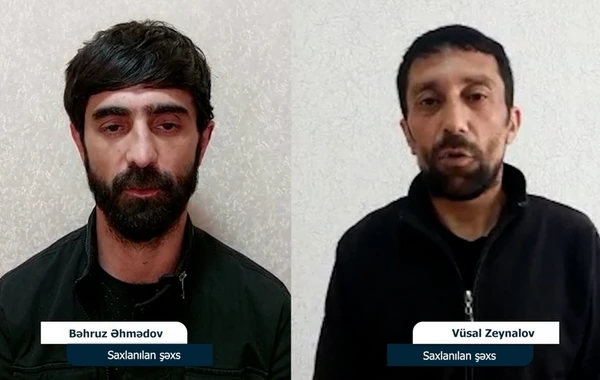 Polis oğurluq edənləri saxladı - FOTO/VİDEO