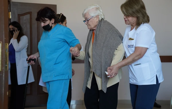 Qocalar pulsuz tibbi müayinə olundular - FOTO