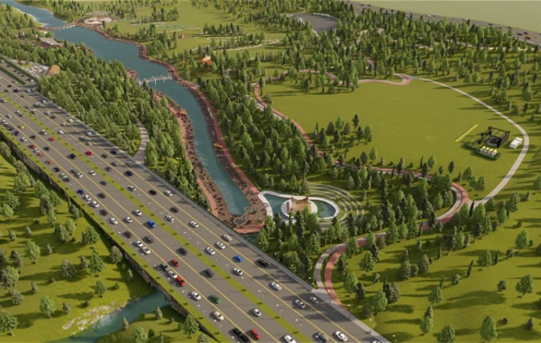 Azərbaycanda yeni salınacaq park BELƏ OLACAQ - FOTOLAR