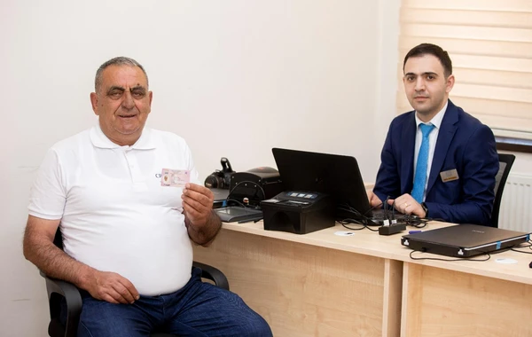Səyyar ASAN işğaldan azad olunmuş Talışda ilk dəfə vətəndaşlara xidmət göstərib - FOTO