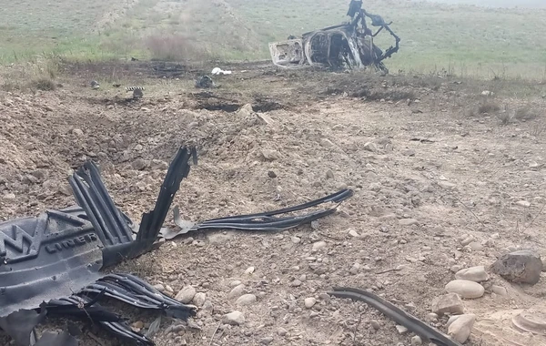 Tərtərdə mina partladığı və 3 nəfərin həyatını itirdiyi yerdən görüntülər - FOTO