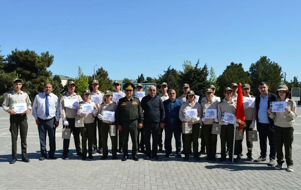 "Şahin" hərbi-idman oyununun Bakı şəhəri üzrə zona mərhələsi keçirilib - FOTO