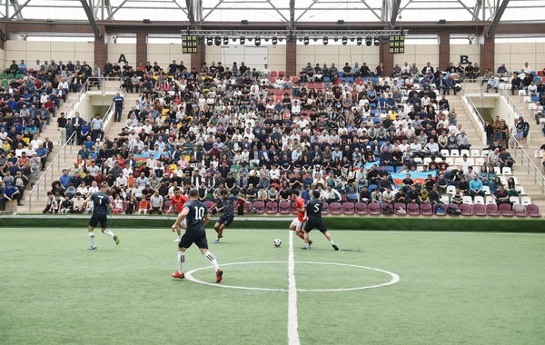 “Heydər Əliyev İli” çərçivəsində SOCAR-ın təşkilatçılığı ilə mini-futbol turnirinin final oyunu keçirilib - FOTO