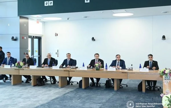 Состоялась встреча глав МИД Азербайджана и Армении с участием госсекретаря США - ОБНОВЛЕНО + ФОТО