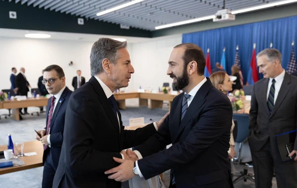 ABŞ dövlət katibi: “Dialoq Cənubi Qafqaz regionunda davamlı sülhə nail olmaq üçün açardır” - FOTO