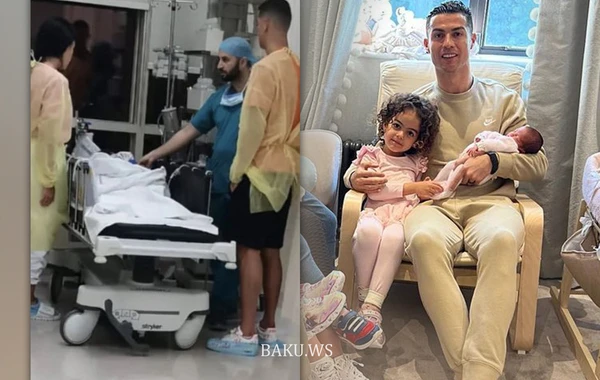 Ronaldonun qızı əməliyyat olundu - FOTO