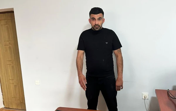 İranlının avtomatını Bakıya gətirən şəxs tutuldu - FOTO