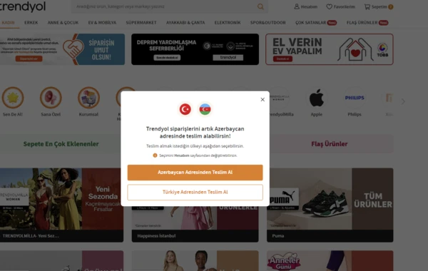 “Trendyol”dan Azərbaycan istifadəçiləri üçün YENİLİK - FOTO