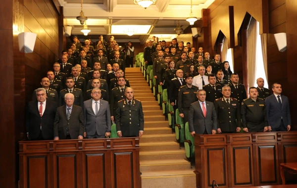 Hərbi Prokurorluqda Heydər Əliyevin 100 illik yubileyi münasibətilə tədbir keçirildi - FOTO