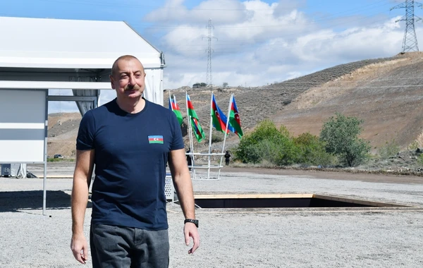 İlham Əliyev Laçın və Qubadlı rayonlarına səfər edib - FOTO/VİDEO