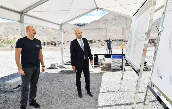 Qubadlı şəhərində 600 şagird yerlik məktəb binası tikiləcək - FOTO