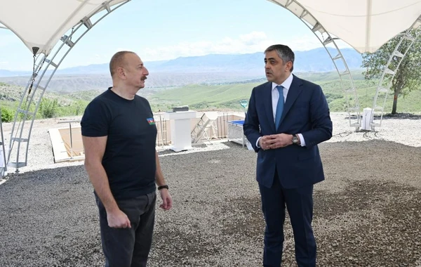 Zəngilanda otel kompleksinin təməli qoyulub - FOTO