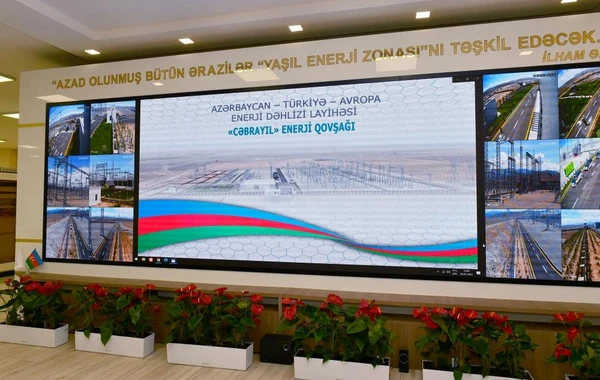 Prezident İlham Əliyev 330 kV-luq “Cəbrayıl” qovşaq yarımstansiyasının açılışını edib - FOTO