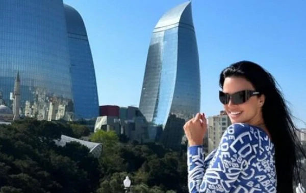 Xorvatiyalı model Bakıda bu məşhurla eşq yaşayıb - FOTOLAR