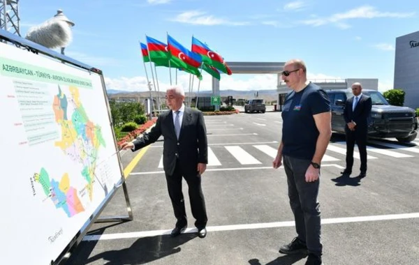 Президент Ильхам Алиев открыл 330-киловольтную узловую подстанцию "Джебраил" - ФОТО
