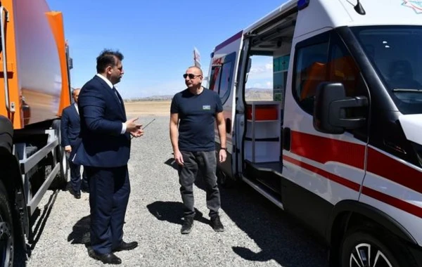 Ильхам Алиев ознакомился с работой, проводимой в "Экономической зоне Аразская долина" - ФОТО