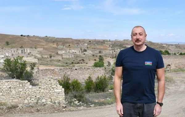 Заложен фундамент села Хоровлу в Джебраильском районе - ФОТО