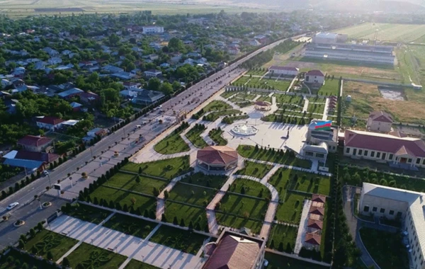 Füzuli rayonunun Pirəhmədli kəndinin təməli qoyulub
