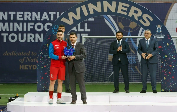 Bakıda keçirilən Beynəlxalq Minifutbol Turniri başa çatıb - FOTO